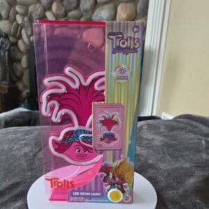 Trolls Pink LED Neon Light
